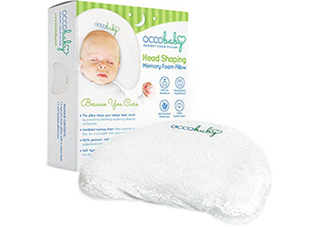 best Occobaby memory foam baby pillow 