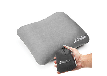 best rikkitikki inflatable travel backpacking pillow